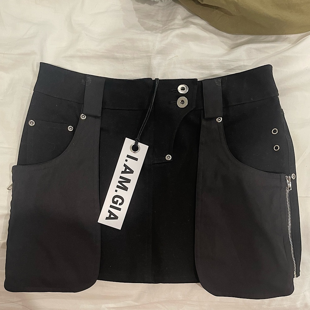 I AM GIA - Black Mini Skirt - XS 🖤 NEW WITH TAGS 🖤